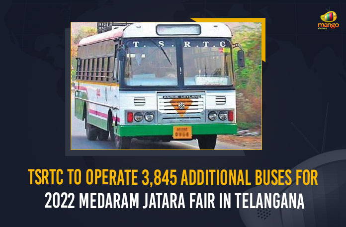 TSRTC To Operate 3,845 Additional Buses For 2022 Medaram Jatara Fair In Telangana