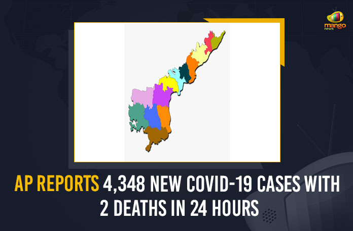 AP Reports 4,348 New COVID-19 Cases With 2 Deaths In 24 Hours