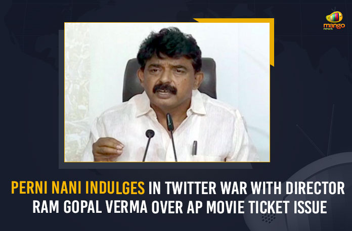Perni Nani Indulges In Twitter War With Director Ram Gopal Verma Over AP Movie Ticket Issue
