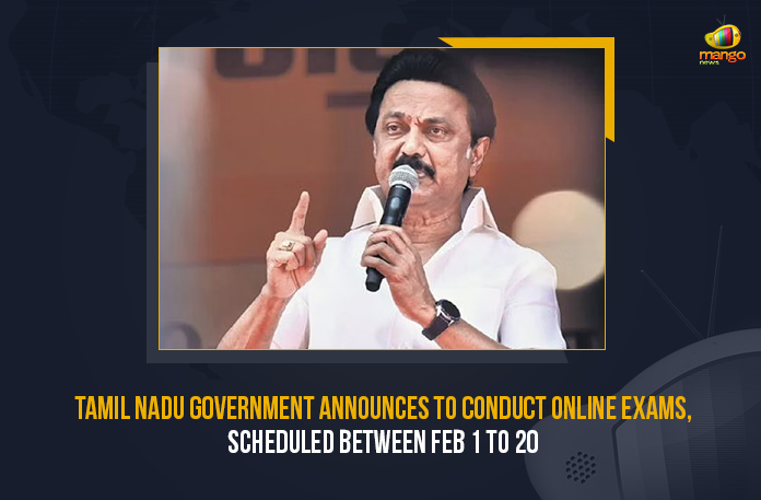 Tamil Nadu Government Announces To Conduct Online Exams Scheduled Between Feb 1 to 20, Tamil Nadu Government Announces To Conduct Online Exams, Tamil Nadu Government, Online Exams Scheduled Between Feb 1 to 20 In Tamil Nadu State, Online Exams In Tamil Nadu, Tamil Nadu Government Says semester exams in all colleges will be conducted online, All colleges to conduct semester exams online, All colleges Semester exams to be held online in Tamil Nadu State, All Tamil Nadu universities to conduct semester exams online, Latest news about online classes in tamilnadu, Semester exams in tamilnadu, Mango News, Tamil Nadu, Tamil Nadu Latest News, Tamil Nadu Latest Updates,