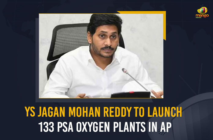YS Jagan Mohan Reddy To Launch 133 PSA Oxygen Plants In AP