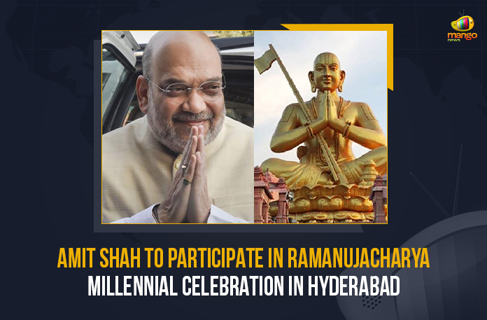 Amit Shah To Participate In Ramanujacharya Millennial Celebration In Hyderabad