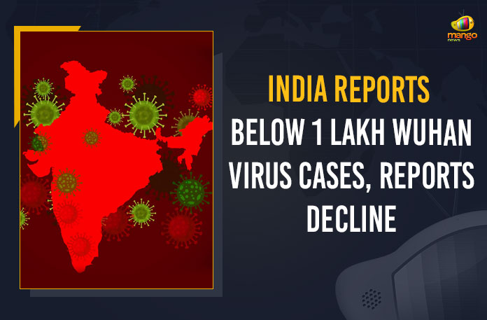India Reports Below 1 Lakh Wuhan Virus Cases Reports Decline, India Reports Below 1 Lakh Wuhan Virus Cases, Wuhan Virus Cases, India Reports Below 1 Lakh CoronaVirus Cases, India Reports Below 1 Lakh Covid-19 Cases, Coronavirus, Coronavirus live updates, coronavirus news, Coronavirus Updates, COVID-19, COVID-19 Live Updates, Covid-19 New Updates, Covid-19 Positive Cases, Covid-19 Positive Cases Live Updates, Mango News, Omicron, Omicron cases, Omicron covid variant, Omicron variant, Update on Omicron, Wuhan Virus Positive, Below 1 Lakh Wuhan Virus Cases In India, Omicron Variant Cases in Inida,