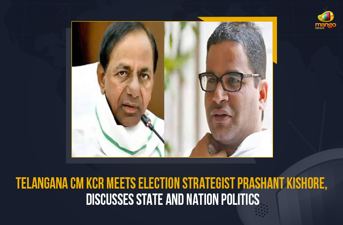 Telangana CM KCR Meets Election Strategist Prashant Kishore, Discusses State And National Politics