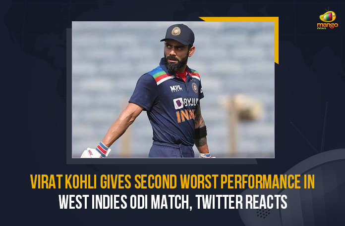 Virat Kohli Gives Second Worst Performance In West Indies ODI Match, Twitter Reacts
