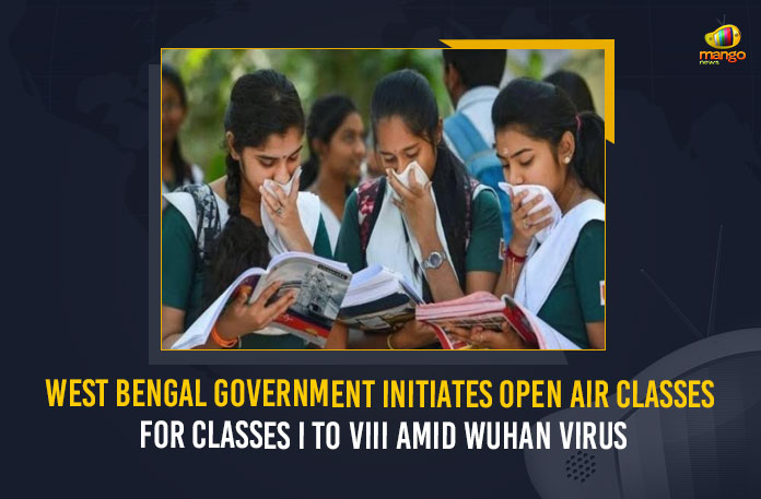 West Bengal Government Initiates Open Air Classes For Classes I To VIII Amid Wuhan Virus, West Bengal Government, Open Air Classes For Classes I To VIII, West Bengal Government Initiates Open Air Classes For Classes I To VIII, Trinamool Congress Party Initiates Open Air Classes For Classes I To VIII, Trinamool Congress Party, Trinamool Congress Party Latest News, Trinamool Congress Party Latest Updates, TMC Party came up with a unique physical classes idea, COVID-19, COVID-19 Latest News, COVID-19 Latest Updates, Classes I To VIII, Mango News, Open Air Programme Paray Shikshalaya, Paray Shikshalaya, West Bengal Open Air Programme, West Bengal Open Air Programme Paray Shikshalaya, Open Air Classes,