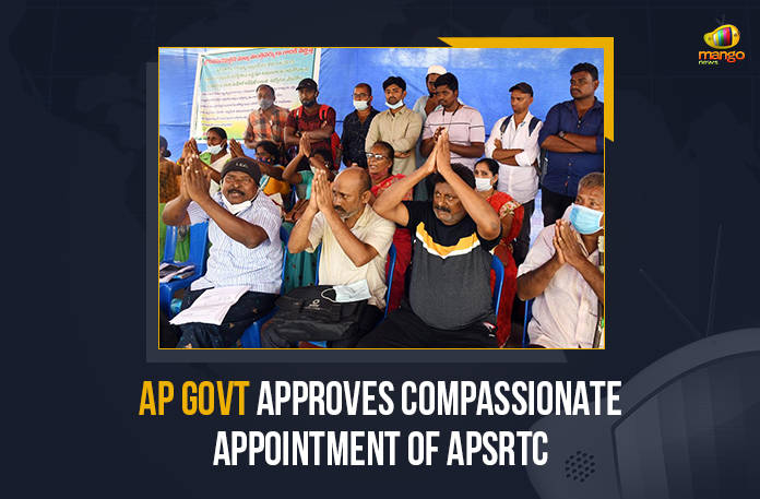 AP Govt Approves Compassionate Appointment Of APSRTC
