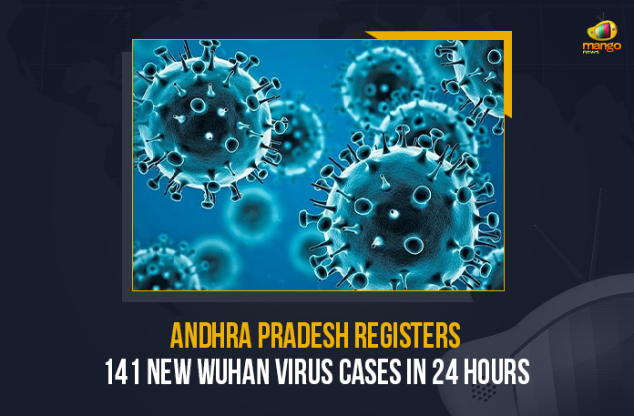 Andhra Pradesh Registers 141 New Wuhan Virus Cases In 24 Hours