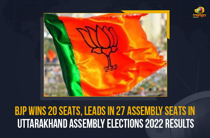 BJP Wins 20 Seats, Leads In 27 Assembly Seats In Uttarakhand Assembly Elections 2022 Results