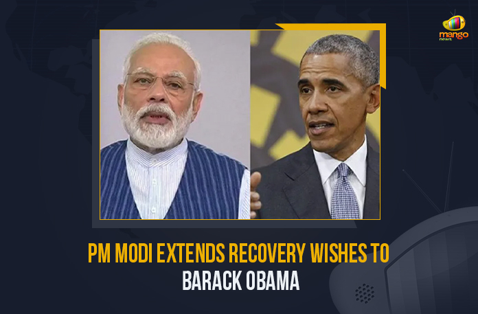 PM Modi Extends Recovery Wishes To Barak Obama