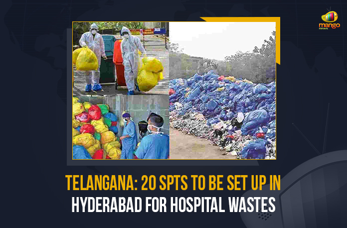 Telangana 20 SPTs To Be Set Up In Hyderabad For Hospital Wastes, 20 SPTs To Be Set Up In Hyderabad For Hospital Wastes, Hospital Wastes, 20 SPTs To Be Set Up In Hyderabad, Sewerage Treatment Plants in Telangana, STPs in Telangana, 20 Sewerage Treatment Plants in Telangana, 20 Sewerage Treatment Plants in Telangana For Hospital Wastes, STPs will come up at Gandhi Hospital, STPs will come up at Osmania General Hospital, STPs will come up at Niloufer Hospital, STPs will come up at Telangana Institute of Medical Sciences, TIMS, Telangana, Hyderabad, Mango News,