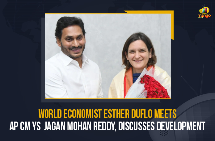 World Economist Esther Duflo Meets AP CM YS Jagan Mohan Reddy, Discusses Development