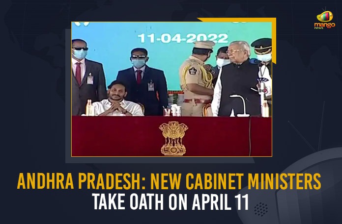 Andhra Pradesh: New Cabinet Ministers Take Oath On April 11