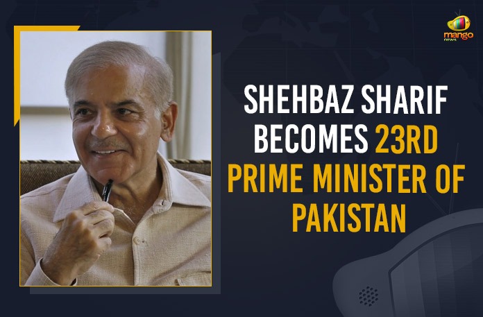 Shehbaz Sharif Becomes 23rd Prime Minister of Pakistan