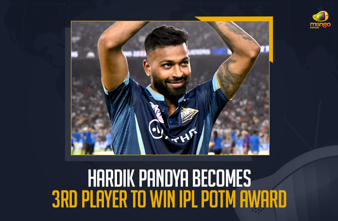 Hardik Pandya Becomes 3rd Player To Win IPL POTM Award