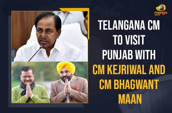 Telangana CM To Visit Punjab With CM Kejriwal And CM Bhagwant Maan