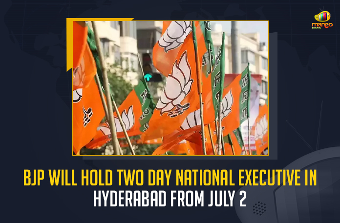 BJP Will Hold Two Day National Executive Meeting In Hyderabad From July 2, Prime Minister And Union Home Minister will Stay in Hyderabad For 2 Days To Attend National Executive Meeting of BJP From July 2, PM Modi and Amit Shah will Stay in Hyderabad For 2 Days To Attend National Executive Meeting of BJP From July 2, Amit Shah will Stay in Hyderabad For 2 Days To Attend National Executive Meeting of BJP From July 2, PM Modi will Stay in Hyderabad For 2 Days To Attend National Executive Meeting of BJP From July 2, PM Modi and Amit Shah will Stay in Hyderabad For 2 Days, National Executive Meeting of BJP From July 2, National Executive Meeting of BJP, BJP National Executive Meeting From July 2, BJP National Executive Meeting, BJP National Executive Meeting News, BJP National Executive Meeting Latest News, BJP National Executive Meeting Latest Updates, BJP National Executive Meeting Live Updates, Union Home Minister Amit Shah, Union Home Minister, Home Minister Amit Shah, Minister Amit Shah, Amit Shah,PM Narendra Modi, Narendra Modi, Prime Minister Narendra Modi, Prime Minister Of India, Narendra Modi Prime Minister Of India, Prime Minister Of India Narendra Modi, Mango News,