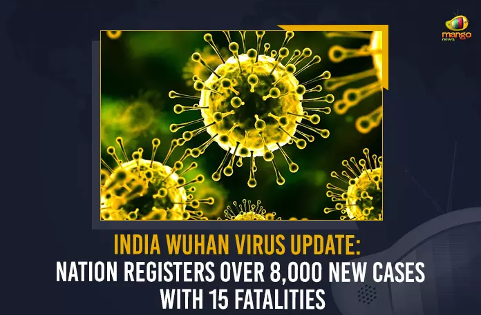 India Wuhan Virus Update Nation Registers Over 8000 New Cases With 15 Fatalities, India Reports 8000 Covid-19 Cases 15 Deaths in Last 24 Hours, India, India Covid-19, 15 Deaths Reported on India June 14th, 8000 new Covid-19 cases In India, India Covid-19 Updates, India Covid-19 Live Updates, India Covid-19 Latest Updates, Coronavirus, Coronavirus Breaking News, Coronavirus Latest News, COVID-19, India Coronavirus, India Coronavirus Cases, India Coronavirus Deaths, India Coronavirus New Cases, India Coronavirus News, India New Positive Cases, Total COVID 19 Cases, Coronavirus, Covid-19 Updates in India, India corona State wise cases, India coronavirus cases State wise, Mango News,