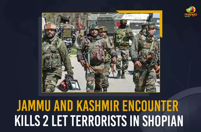 Jammu and Kashmir Encounter Kills 2 LeT Terrorists In Shopian 