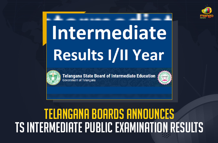 Telangana Boards Announces TS Intermediate Public Examination Results
