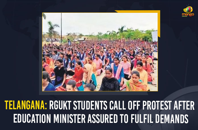 Telangana: RGUKT Students Call Off Protest After Education Minister Assured To Fulfil Demands