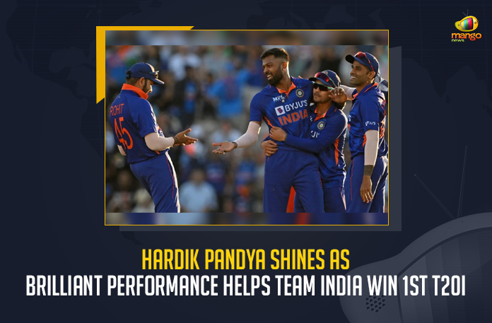 India V/S England: Hardik Pandya Shines As Brilliant Performance Helps Team India Win 1st T20I