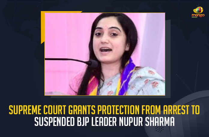 Supreme Court Grants Protection From Arrest To Suspended BJP Leader Nupur Sharma