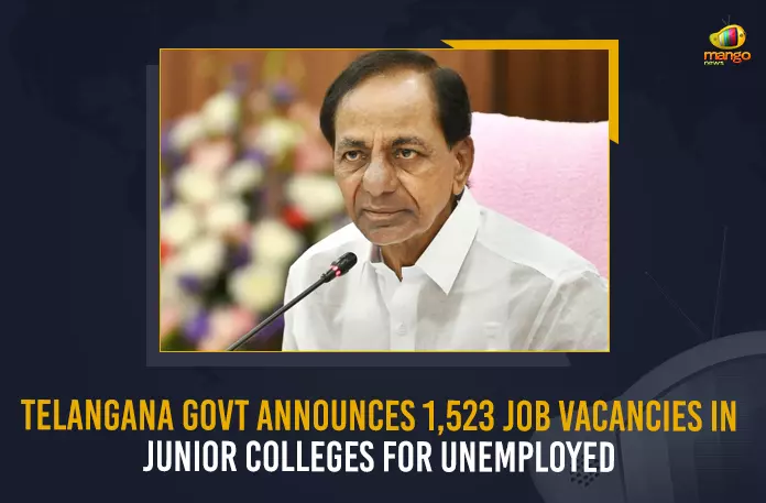 Telangana Govt Announces 1523 Job Vacancies In Junior Colleges For Unemployed, 1523 Job Vacancies In Junior Colleges For Unemployed, Telangana Govt Announces 1523 Job Vacancies, 1523 Job Vacancies In Junior Colleges, 1523 Job Vacancies, Junior Colleges, job vacancies at junior colleges and universities under the Telangana State Board Intermediate Education Department, Telangana State Board Intermediate Education Department, junior colleges and universities, 1523 vacant posts of lecturers and librarians, 2440 Vacancies in Education Archives And Departments, Education Archives And Departments, 2440 Vacancies, Telangana Finance Dept, Telangana Finance Dept Gives Green Signal to Recruit 2440 Vacancies, Mango News,