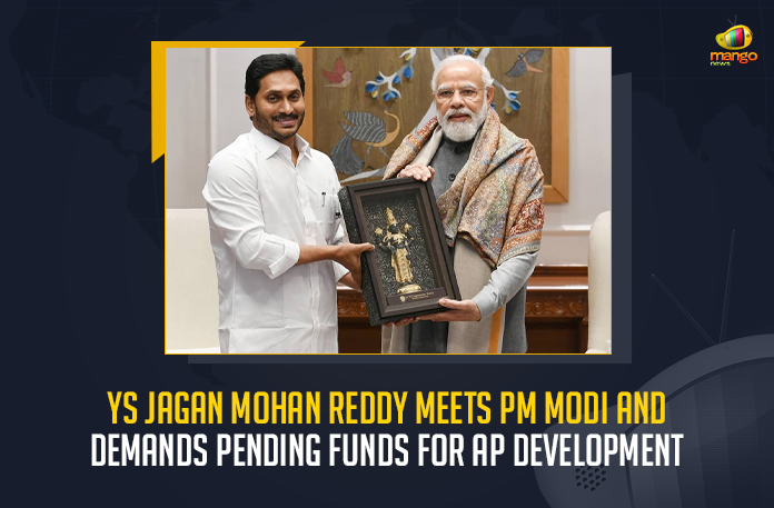YS Jagan Mohan Reddy Meets PM Modi And Demands Pending Funds For AP Development