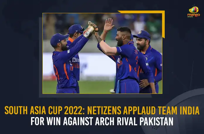 South Asia Cup 2022: Netizens Applaud Team India For Win Against Arch Rival Pakistan