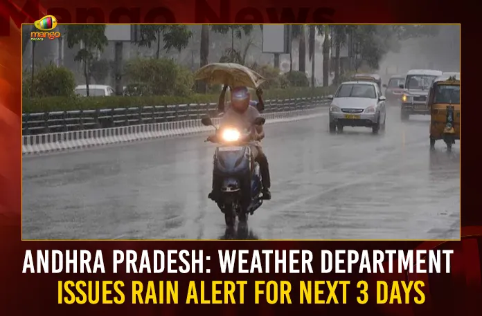 Andhra Pradesh: Weather Department Issues Rain Alert For Next 3 Days