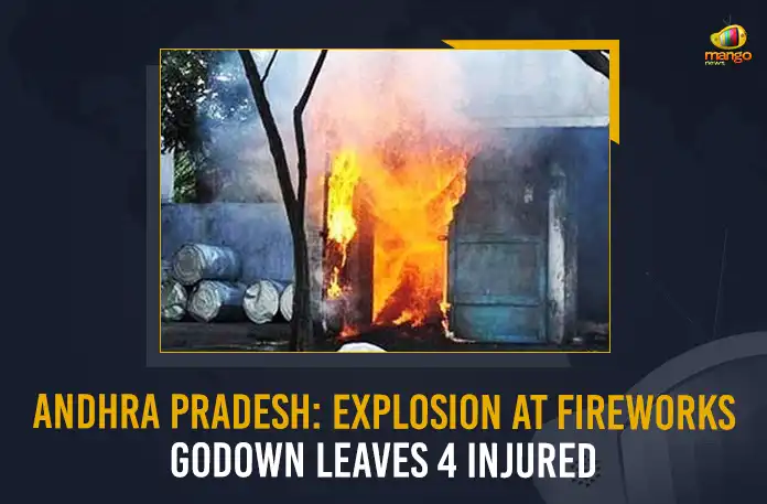 Andhra Pradesh: Explosion At Fireworks Godown Leaves 4 Injured 