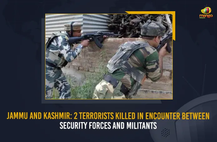 Jammu And Kashmir: 2 Terrorists Killed In Encounter Between Security Forces And Militants