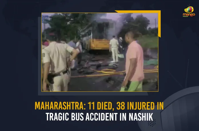 Maharashtra: 11 Died, 38 Injured In Tragic Bus Accident In Nashik