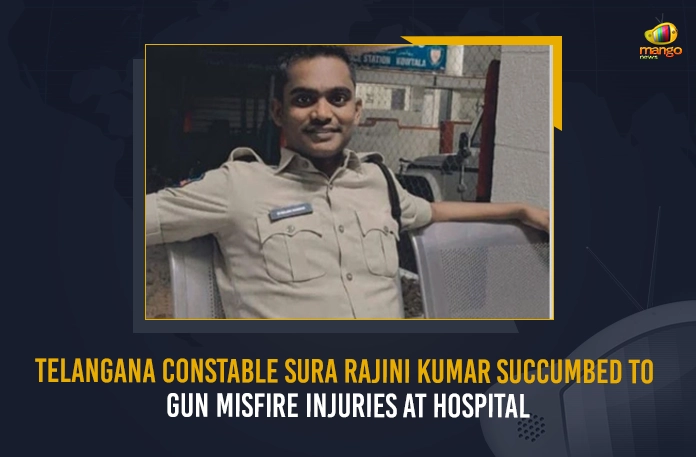Telangana Constable Sura Rajini Kumar Succumbed To Gun Misfire Injuries At Hospital