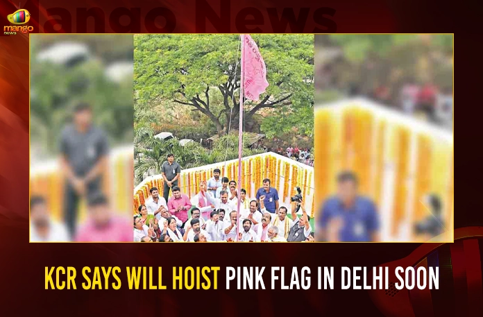 KCR Says Will Hoist Pink Flag In Delhi Soon