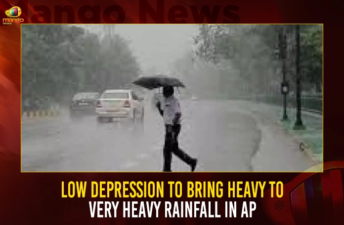 Low Depression And Cyclone To Bring Heavy To Very Heavy Rainfall In AP
