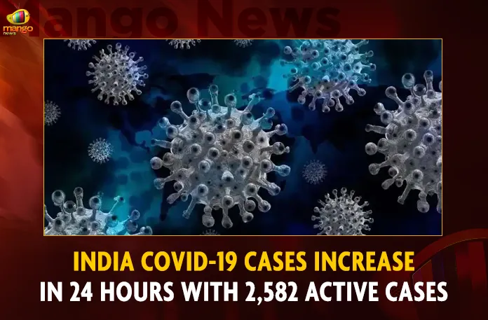 India COVID-19 Cases Increase In 24 Hours With 2582 Active Cases,Corona in India,134 New Positive Cases,Zero Deaths Reported,Mango News,Mango News Telugu,0 Covid Deaths,Covid Last 24 Hours, 134 People Tested Positive,Coronavirus In India,Covid In India,Covid,Covid-19 India,Covid-19 Latest News And Updates,Covid-19 Updates,Covid India,India Covid,Covid News And Live Updates,Carona News,Carona Updates,Carona Updates,Cowaxin,Covid Vaccine,Covid Vaccine Updates And News,Covid Live