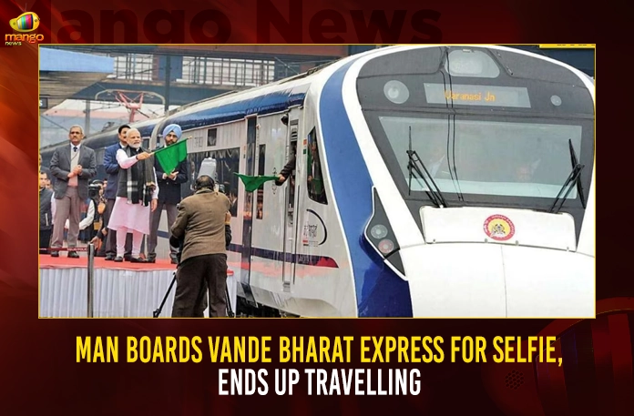 Man Boards Vande Bharat Express For Selfie, Ends Up Travelling