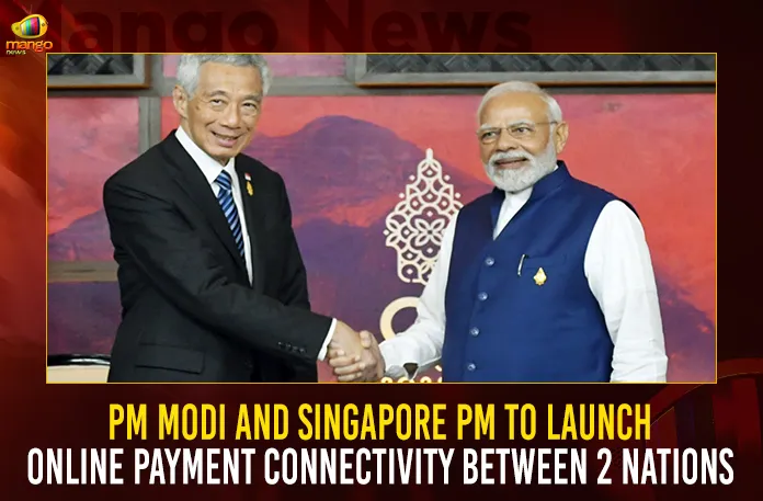 PM Modi And Singapore PM To Launch Online Payment Connectivity Between 2 Nations