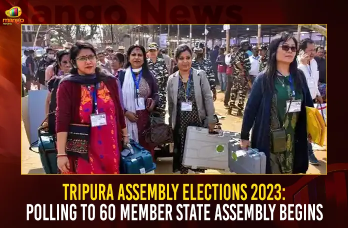 Tripura Assembly Elections 2023 Polling To 60 Member State Assembly Begins,Tripura Assembly Elections-2023,National Politics News,National Politics And International Politics,National Politics Article,National Politics In India,Mango News,National Politics News Today,National Post Politics,Nationalism In Politics,Post-National Politics,Indian Politics News,Indian Government And Politics,Indian Political System,Indian Politics 2023,Recent Developments In Indian Politics,Shri Narendra Modi Politics,Narendra Modi Political Views,President Of India,Indian Prime Minister Election