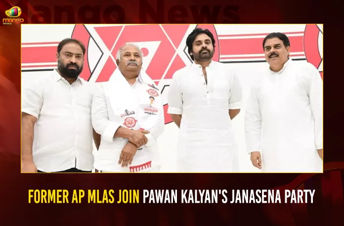 Former AP MLAs Join Pawan Kalyan’s JanaSena Party