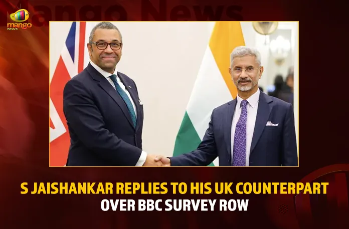 S Jaishankar Replies To His UK Counterpart Over BBC Survey Row