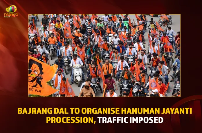 Bajrang Dal To Organise Hanuman Jayanti Procession, Traffic Imposed