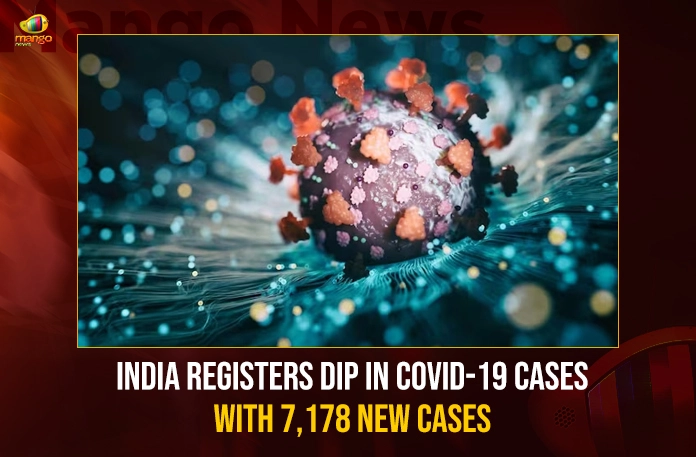 India Registers Dip In COVID-19 Cases With 7,178 New Cases
