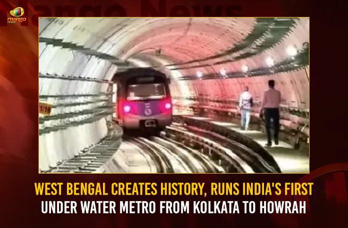 West Bengal Creates History, Runs India’s First Underwater Metro From Kolkata To Howrah