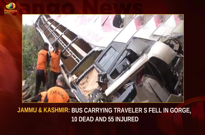 Jammu & Kashmir: Bus Carrying Traveler s Fell In Gorge, 10 Dead And 55 Injured