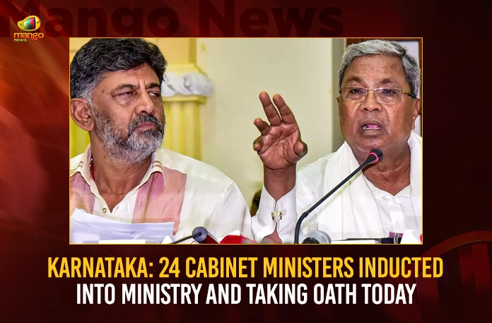 Karnataka: 24 Cabinet Ministers Inducted Into Ministry And Taking Oath Today