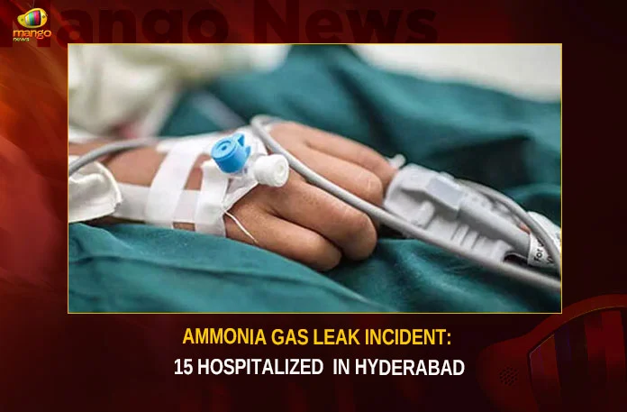 Ammonia Gas Leak Incident: 15 Hospitalized  In Hyderabad