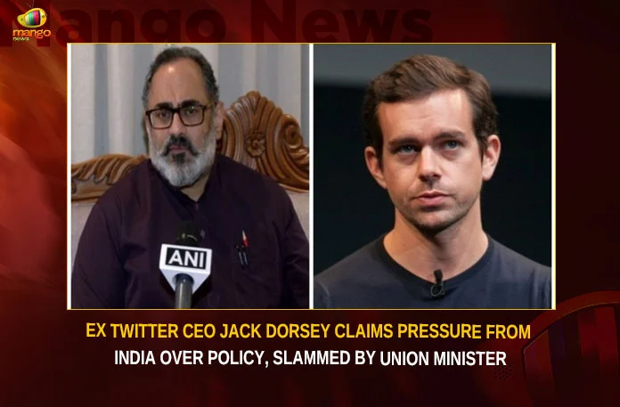 Ex Twitter CEO Jack Dorsey Claims Pressure From India Over Policy, Slammed By Union Minister